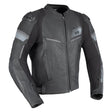 Oxford Cypher 1.0 Men's Leather Motorcycle Jacket Black