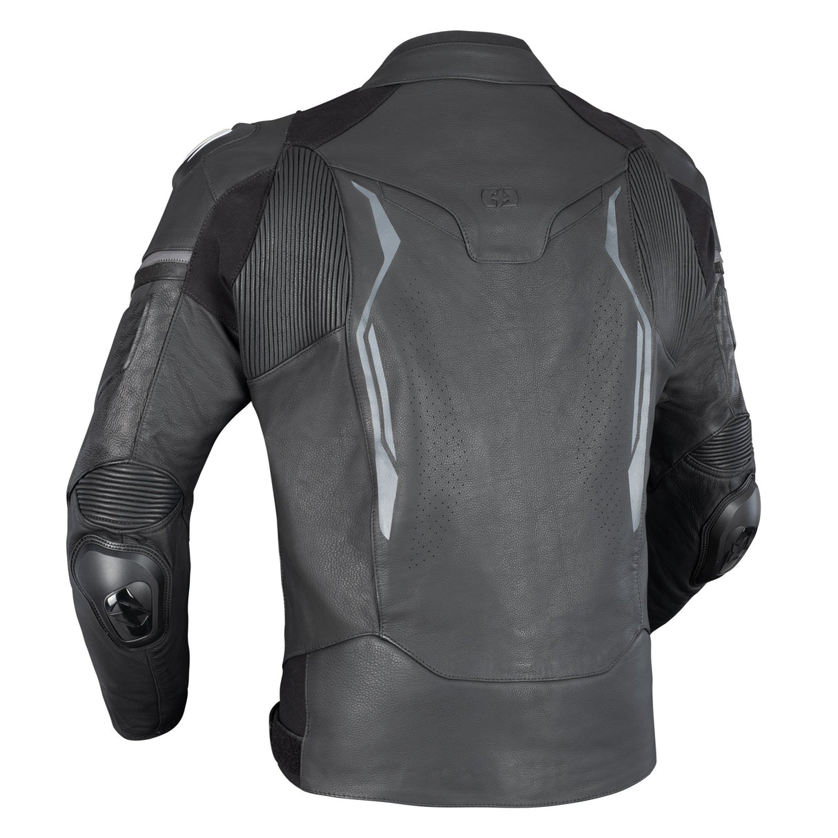 Oxford Nexus 1.0 Men's Leather Stealth Black Motorcycle Jacket