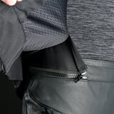 Oxford Nexus 1.0 Men's Leather Motorcycle Jacket Black White