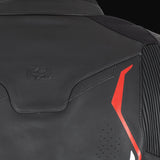 Oxford Nexus 1.0 Men's Leather Black/Red Motorcycle Jacket