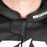 Oxford Nexus 1.0 Men's Leather Black/Red Motorcycle Jacket