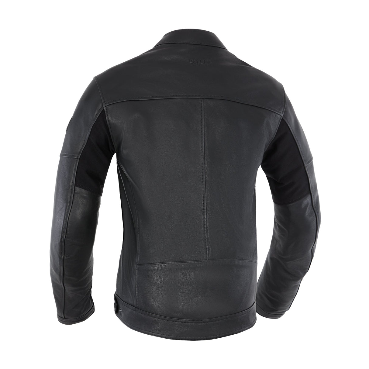 Oxford Henlow Men's Leather Motorcycle Jacket Black
