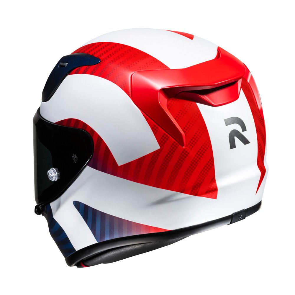 HJC RPHA 12 Ottin MC21SF Red White Blue Motorcycle Helmet