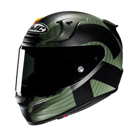HJC RPHA 12 Ottin MC47SF Orange Green Black Motorcycle Helmet