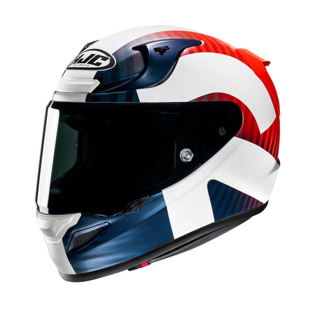 HJC RPHA 12 Ottin MC21SF Red White Blue Motorcycle Helmet