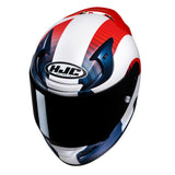 HJC RPHA 12 Ottin MC21SF Red White Blue Motorcycle Helmet