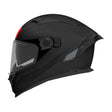 MT Braker SV Solid A1 Matt Black Motorcycle Helmet