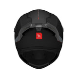 MT Braker SV Solid A1 Matt Black Motorcycle Helmet