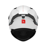 MT Braker SV Solid A0 Gloss Pearl White Motorcycle Helmet