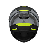 MT Braker SV Chento B3 Matt Black Fluo Yellow Motorcycle Helmet