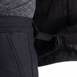 Oxford Henlow Men's Leather Motorcycle Jacket Black