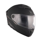 MT Atom 2 Solid Matt Black Motorcycle Helmet