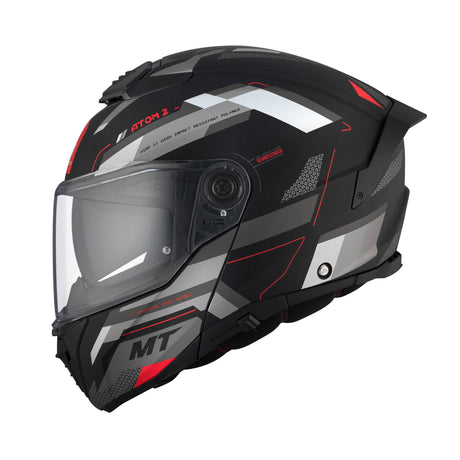 MT Atom 2 Bast D5 Matt Black Grey
Flip Front Motorcycle Helmet