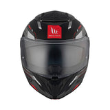 MT Atom 2 Bast D5 Matt Black Grey Motorcycle Helmet