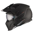 MT Streetfighter SV S Solid A1 Matt Black Adventure Motorcycle Helmet