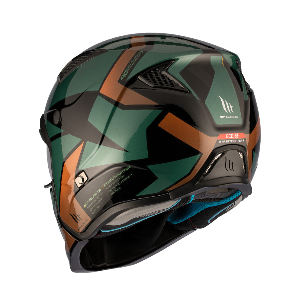 MT Streetfighter SV S P1R A9 Motorcycle Helmet
