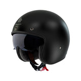MT Le Mans 2 SV S Solid A1 Matt Black Open Face Motorcycle Helmet