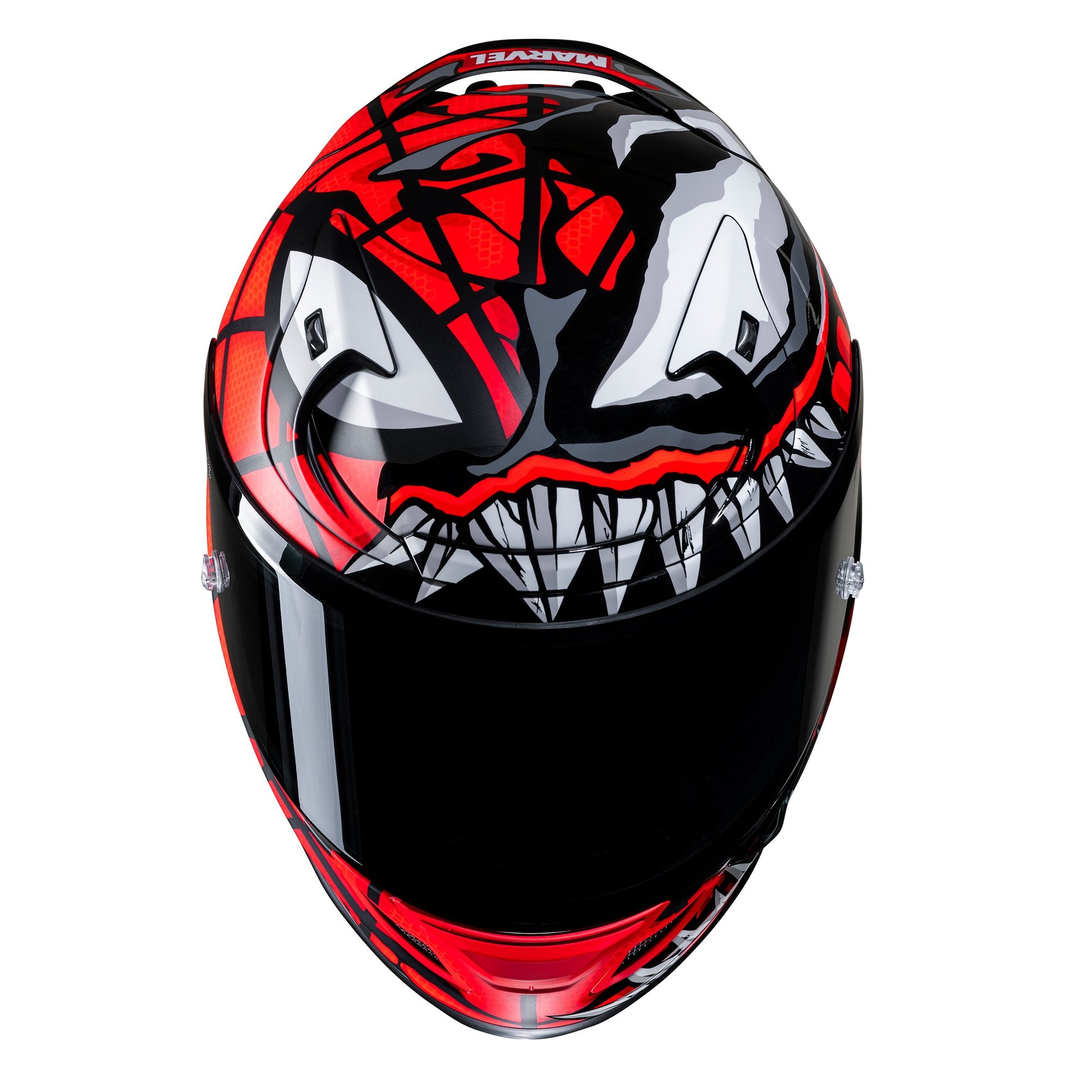 HJC RPHA 12 Maximized Venom Marvel MC1SF Motorcycle Helmet – Rider