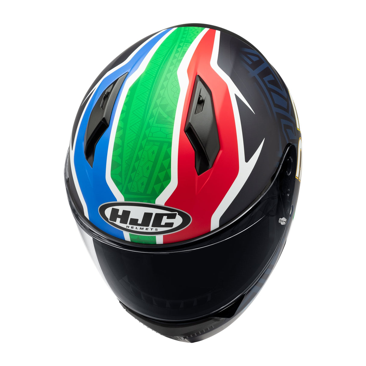 HJC C10 Brad Binder MC21SF Red White Blue Motorcycle Helmet