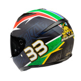 HJC C10 Brad Binder MC21SF Red White Blue Motorcycle Helmet