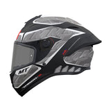 MT Targo S Surt B0 Matt Black Grey Motorcycle Helmet