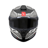 MT Targo S Surt B0 Matt Black Grey Motorcycle Helmet