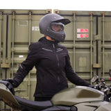 Oxford Mondial Street D2D Ladies Motorcycle Jacket Black
