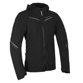 Oxford Mondial Street D2D Ladies Motorcycle Jacket Black Hoodie