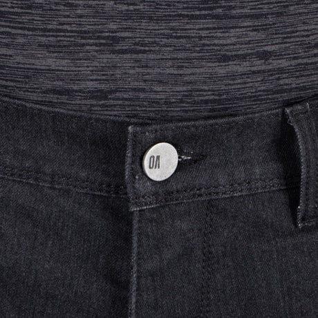 Oxford Original Approved Marshal AAA Straight Motorcycle Men’s Jeans Black Wash