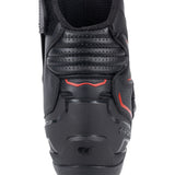 Oxford Omega Air Short Motorcycle Boots - Black/White/Red
