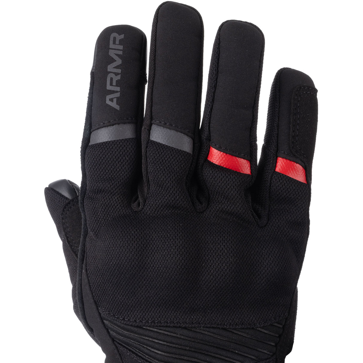 ARMR Eyoshi 3.0 Men's Waterproof Motorcycle Gloves Black Red