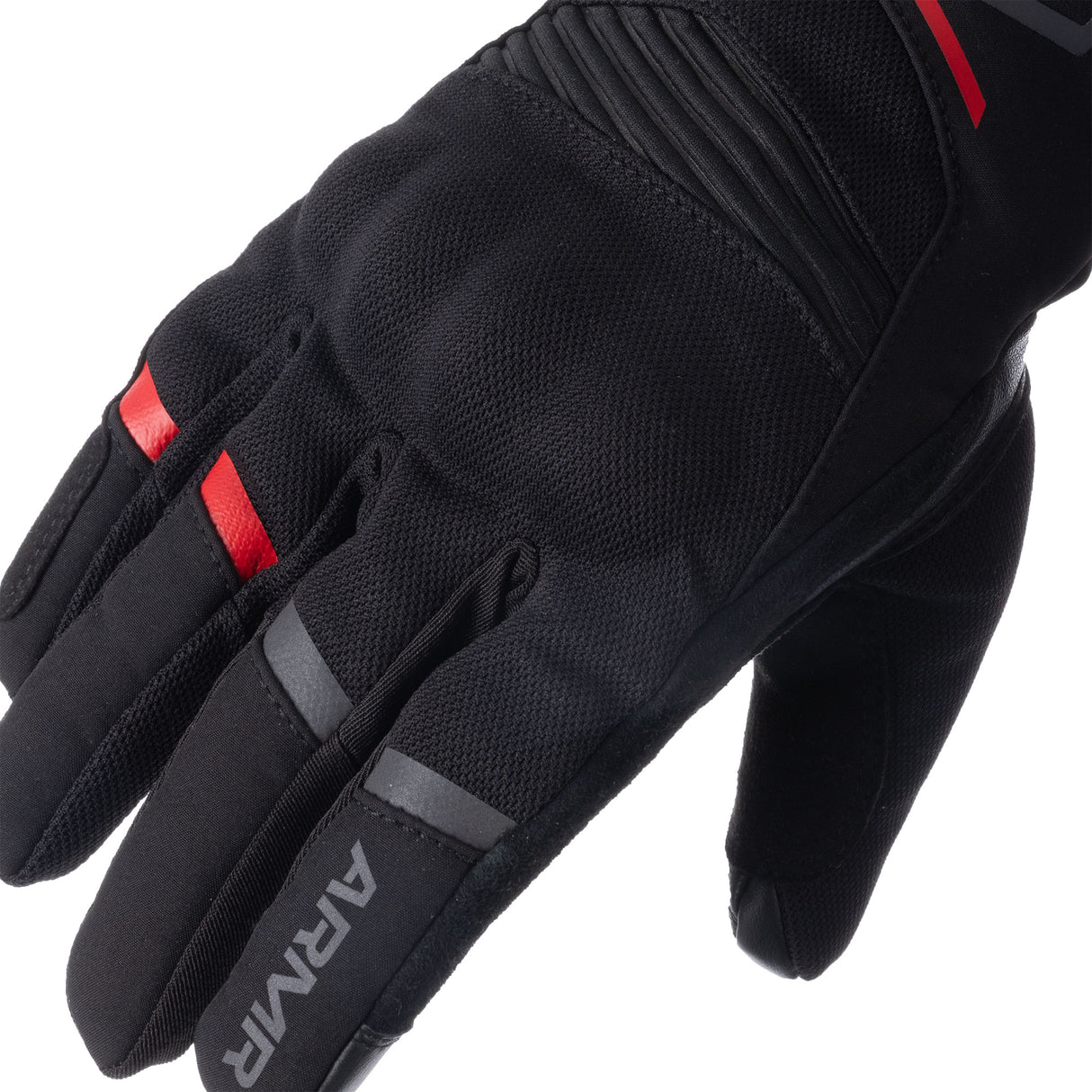 ARMR Eyoshi 3.0 Men's Waterproof Motorcycle Gloves Black Red