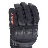 ARMR Kumaji 3.0 Men's Waterproof Motorcycle Gloves Black Red