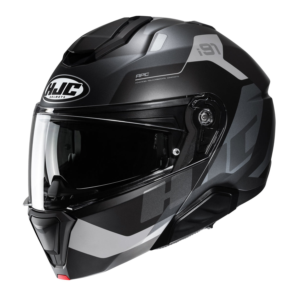 HJC I91 Carst MC5SF Black Motorcycle Helmet Flip Front