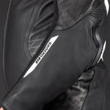 Oxford Nexus 1.0 One Piece Leather Suit Black White