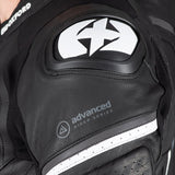 Oxford Nexus 1.0 One Piece Leather Suit Black White