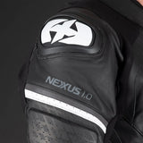 Oxford Nexus 1.0 One Piece Leather Suit Black White