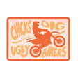 Oxford OX353 Garage Workshop Metal Sign: Chicks Dig Ugly Bikers