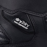Oxford Code 1.0 Mid Motorcycle Boots - Stealth Black