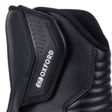 Oxford Code 1.0 Mid Motorcycle Boots - Stealth Black
