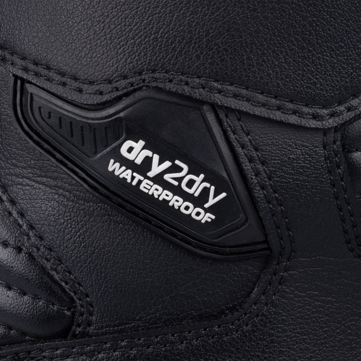 Oxford Code 1.0 Mid Motorcycle Boots - Black/Fluo Yellow