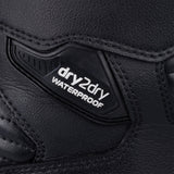 Oxford Code 1.0 Mid Motorcycle Boots - Black/Fluo Yellow