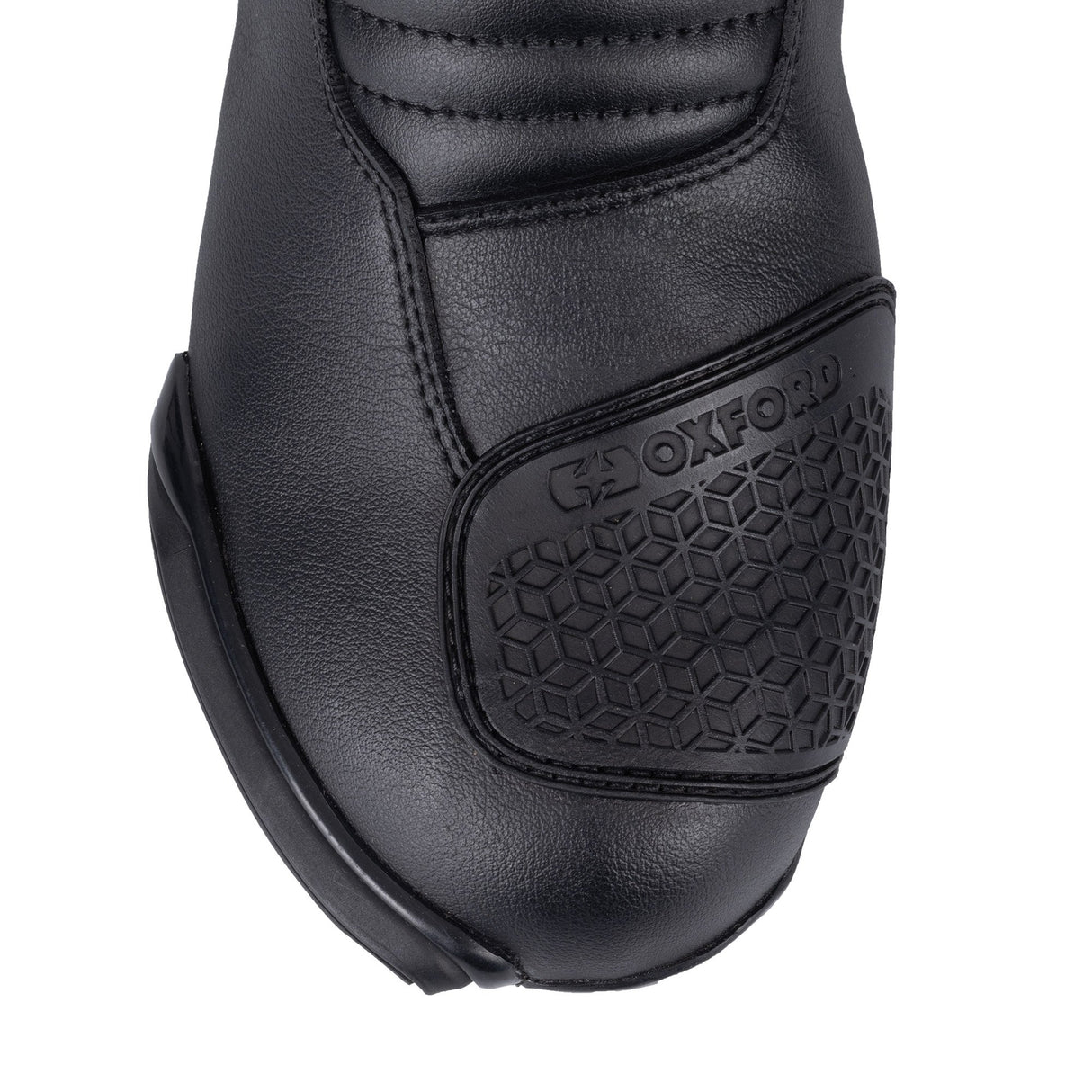 Oxford Code 1.0 Mid Motorcycle Boots - Black/Fluo Yellow