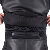 ARMR Raiden 3.0 Men's Motorcycle Leather Jacket Black