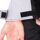 ARMR Kiso 4.0 Men's Waterproof Motorcycle Jacket Black Light Grey Blue