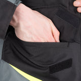 ARMR Kiso 4.0 Men's Waterproof Motorcycle Jacket Black Green Fluo Yellow