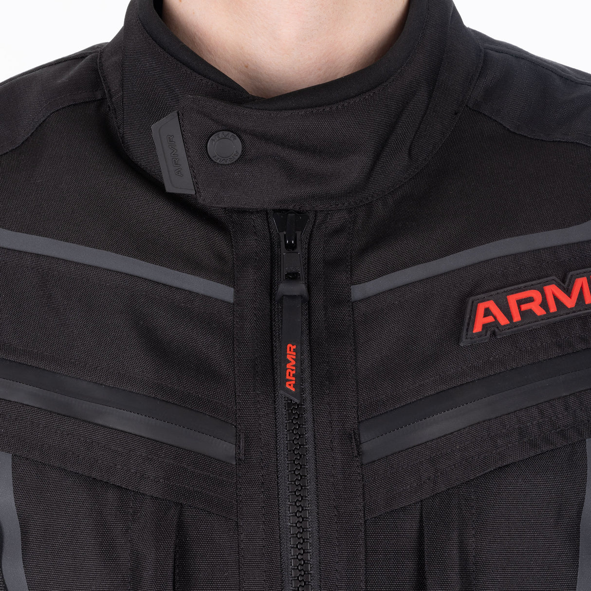ARMR Kumaji 3.0 Men's Waterproof Motorcycle Jacket Black