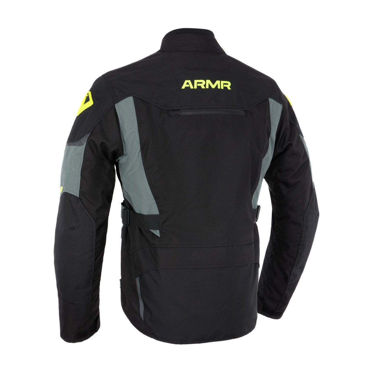 ARMR Kumaji 3.0 Men's Motorcycle Jacket Black Green Fluo Yellow