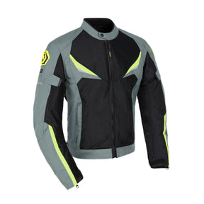 ARMR Eyoshi 3.0 Air Motorcycle Jacket Black Green Fluo Yellow