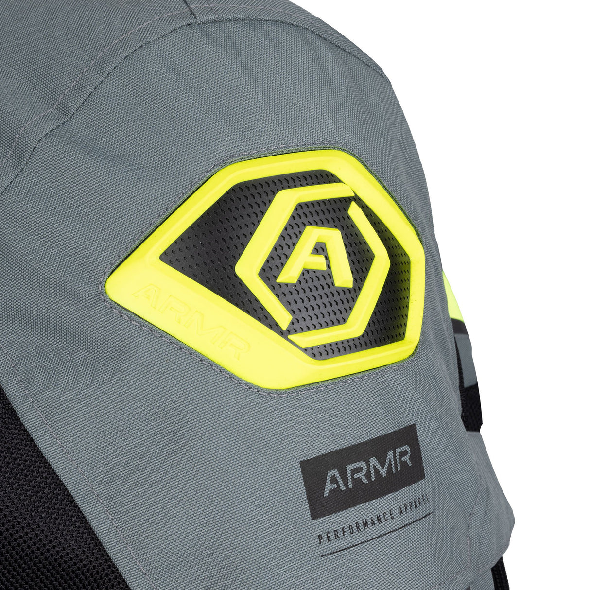 ARMR Eyoshi 3.0 Air Men's Motorcycle Jacket Black Green Fluo Yellow